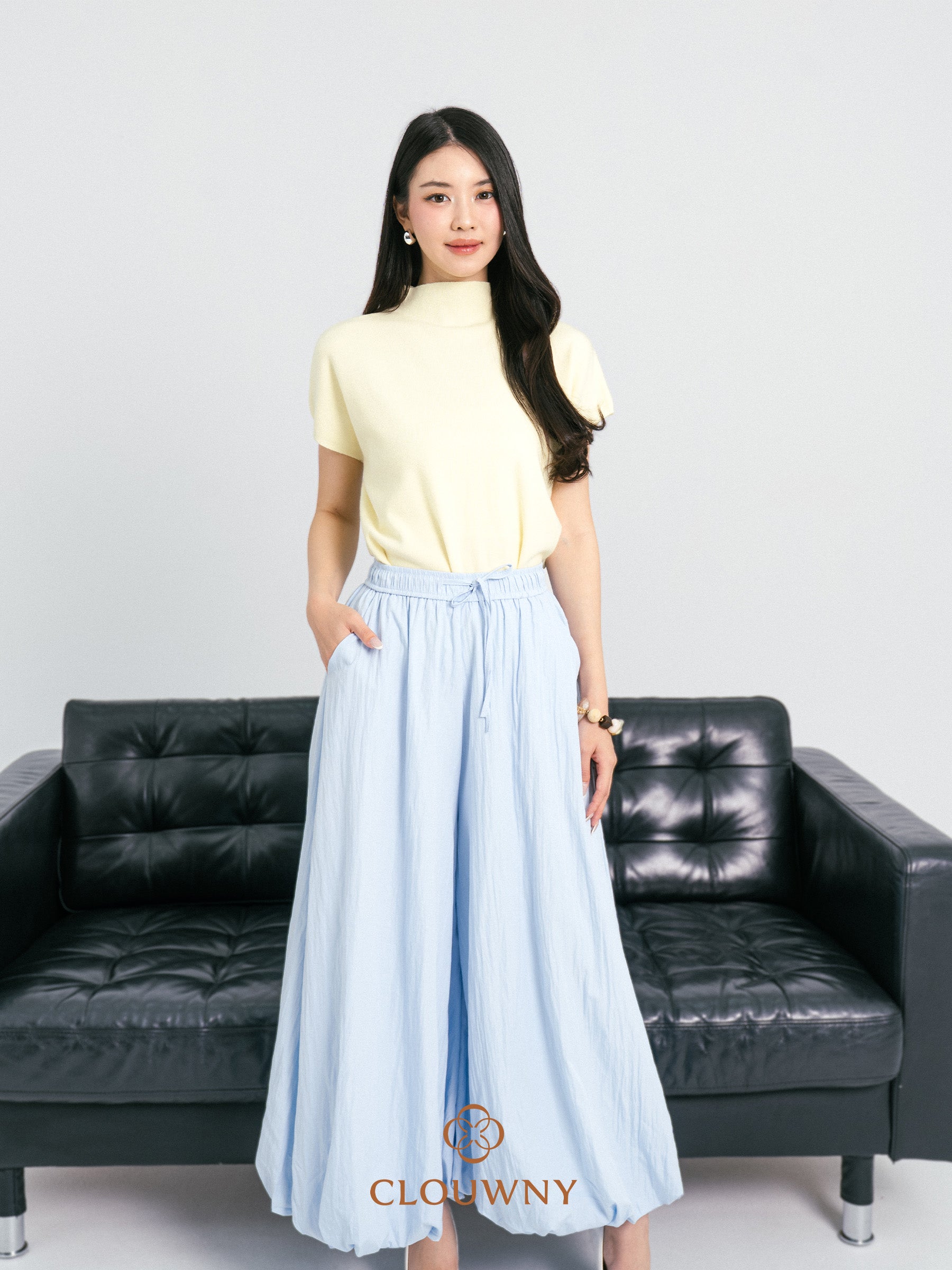 Sasya Ballon Pants - Blue
